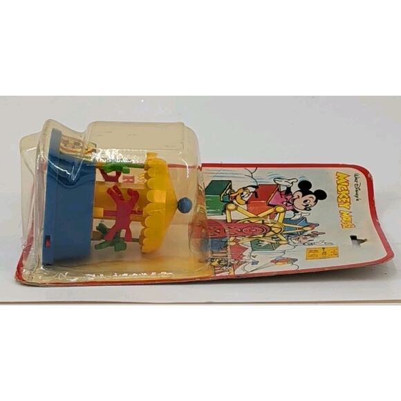 Vintage Durham Industries Mickey Mouse Mini Wind-Up Rides Carrousel Disney - Picture 6 of 8